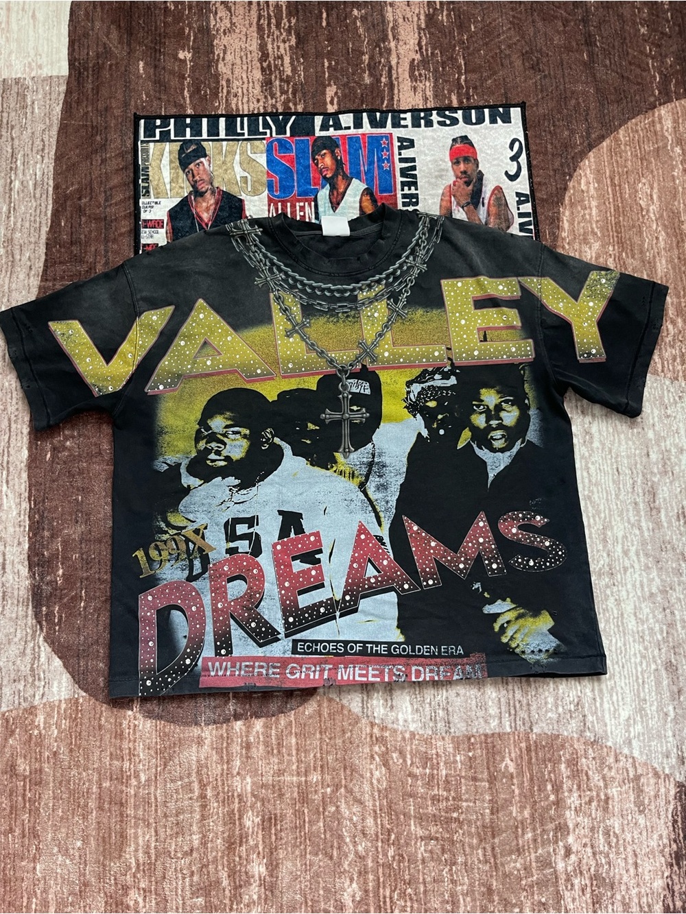 Valley Dreams ‘Biz Markel’ Sleeve Tee - Black
